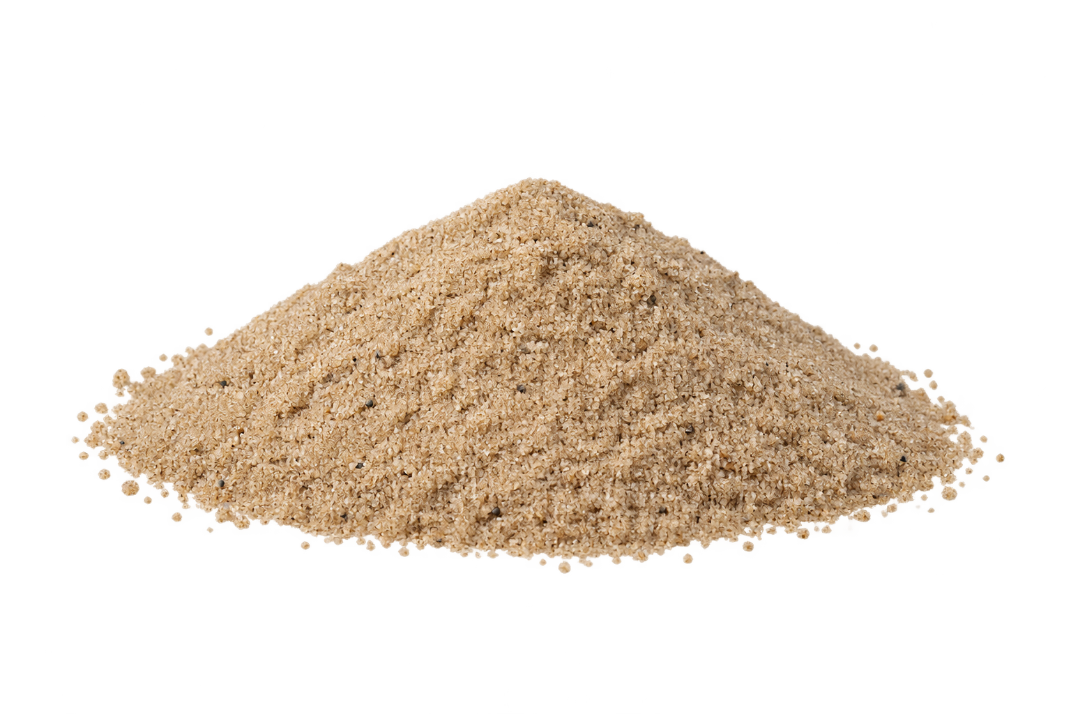 Small realistic pile of joint sand